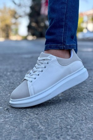 Luis Toronto LT109 Beyaz Gri Süet Erkek Sneaker Luis Toronto LT109 Beyaz Gri Süet Erkek Sneaker
