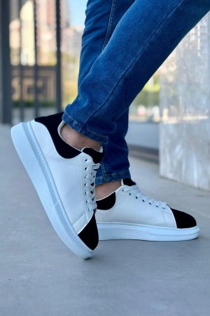 Luis Toronto LT109 Beyaz Siyah Süet Erkek Sneaker Luis Toronto LT109 Beyaz Siyah Süet Erkek Sneaker